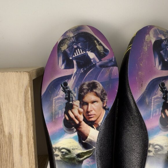 Disney Irregular Choice Star Wars Darth Vader Women's Flats Shoes Size 6.5 Used - Picture 9 of 9